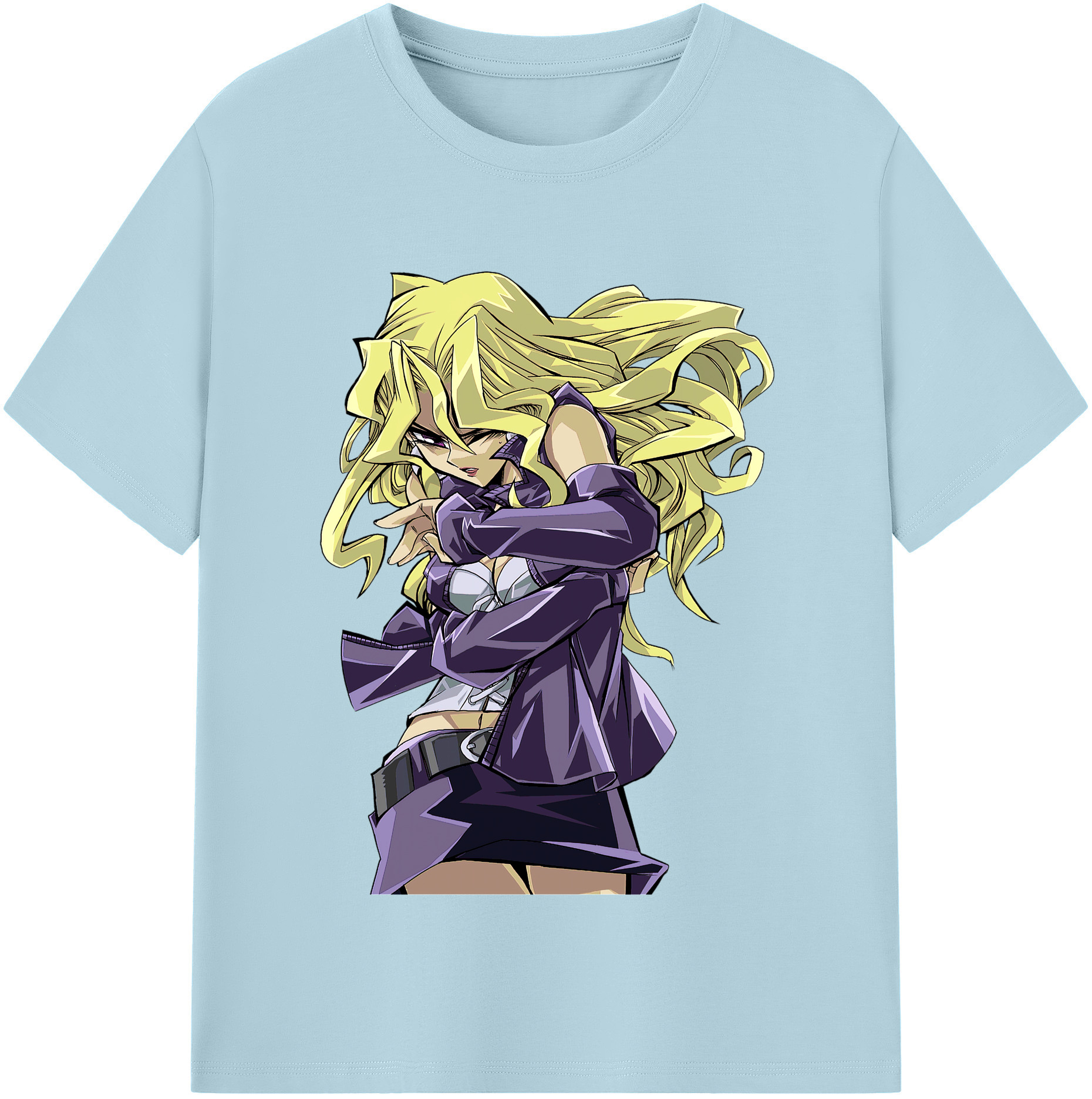 （画像用） 遊☆戯☆王 Yu-Gi-Oh! 綿100％半袖Tシャツ（フロントプリント）